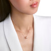 Belle Époque Reel Pink Gold and Diamonds Necklace, 5.7mm